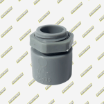 CONECTOR PLASTICO PVC SCH40 GRIS