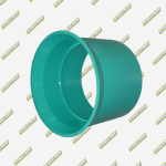 CONECTOR TDP PLASTICO PVC 4"