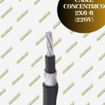 CABLE ACOMETIDA CONCENTRICO 1X6+6 ALUMINIO