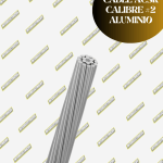 CABLE ALUMINIO ACSR #2AWG