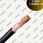 CABLE THHN CALIBRE #6  100% COBRE