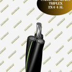 CABLE TRENZADO TRIPLEX 2X4+4 AL NEUTRO AISLADO