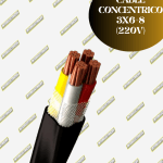 CABLE ACOMETIDA CONCENTRICO 3X6+8 100% COBRE