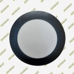 PANEL LED MARCO NEGRO 9W