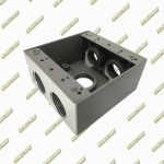 CAJA 4X4 RAWELT 1/2"  5 SALIDAS