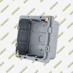CAJA PLASTICA 4X4 GRIS SCH40