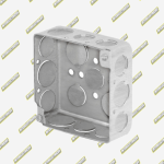 CAJA METALICA GALVANIZADA 4X4