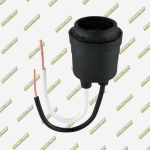 SOCKET CAUCHO COLGANTE ROSCA E27