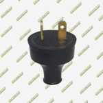 CLAVIJA CAUCHO 2X20 AMP PATA TRABADA