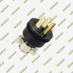 CLAVIJA CAUCHO 15AMP P/TIERRA