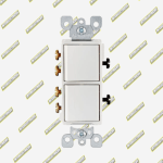 INTERRUPTOR DOBLE CONMUTABLE LEVINTON