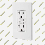 TOMACORRIENTE DOBLE GFCI 15A LEVINTON