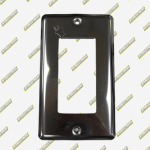 TAPA CROMADA PARA TOMACORRIENTE GFCI