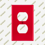 TAPA TOMA ROJA PLASTICA