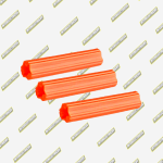 CHAZO PLASTICO NARANJA 3/8