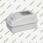 CAJA CONTADOR METALICA MONOFASICA 1 ESPACIO