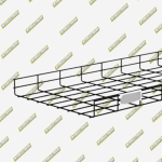 BANDEJA METALICA TIPO MALLA 60*500MM