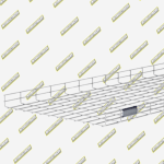 BANDEJA METALICA TIPO MALLA 60*600MM