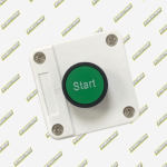 ESTACION DE MANDO 1 BOTON PULSADOR VERDE