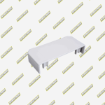 TAPA FINAL PLASTICA CANALETA 100MM X 45MM
