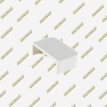 TAPA FINAL PLASTICA CANALETA 20MM X 12MM