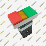 PULSADOR RASANTE DOBLE 22mm