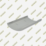 UNION PLASTICA CANALETA PISO 60 X13 GRIS