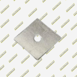 ARANDELA CUADRADA  4 x 4  1/4 X 5/8