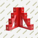 AISLADOR BARRAJE ESCALONADO 4P 30X30MM 9KV