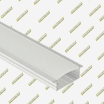 PERFIL INCRUSTAR DOBLE ALA 7MM X 23.6MM