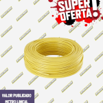 CABLE #8 AMARILLO CCA ( CORTA 100 METROS )
