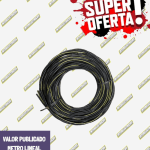 CABLE TRENZADO CUADRUPLEX 3X1/0 + 1/0 N/ AISLADO ( CORTA DE 11 METROS )