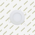 PANEL LED 6W REDONDO INCRUSTAR 3500K IMPORT