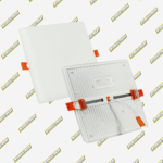 PANEL LED 18W CUADRADO INCRUSTAR SIN BORDE