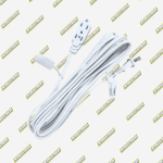 EXTENSION ELECTRICA 8 MTS BLANCA DUPLEX