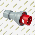 CLAVIJA 4 HILOS 125 AMP ROJA VCP