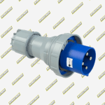 CLAVIJA 4 HILOS 16 AMP VCP AZUL SUMERGIBLE