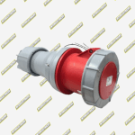 TOMA 5 HILOS 125 AMP AEREA VCP ROJA