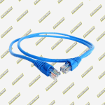 PATCH CORD AZUL FTP CAT 6A 1 MTS BLINDADO