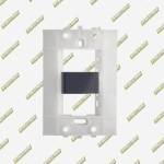 INTERRUPTOR CONMUT SENCILLO DECOR GRAFITO