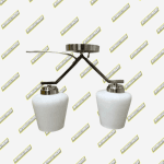 LAMPARA COLGANTE DOS LUCES