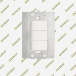 INTERRUPTOR CONMUT TRIPLE DECOR BL