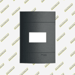 PLACA DECORATIVA 1 PUESTO ONIX  DECOR