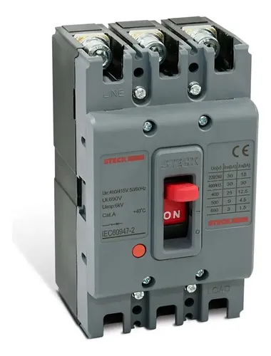 Imagen TNS 0704050-B01 BREAKER INDUSTRIAL 3X100A 39KA 220V FIJO STECK - Imagen 1