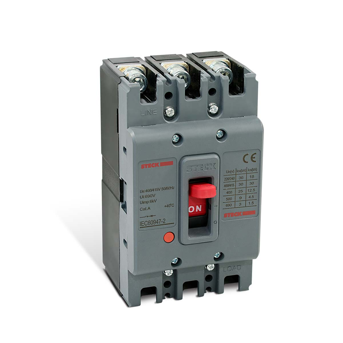 Imagen TNS 0704095-B01 BREAKER INDUSTRIAL 3X300A 70KA 220V FIJO STECK - Imagen 1