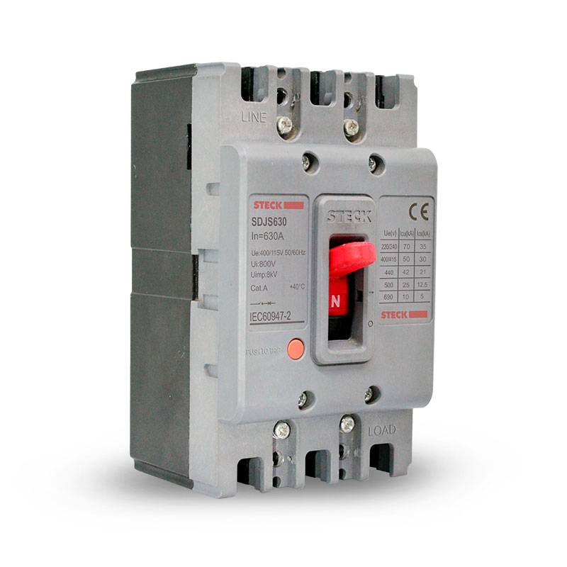 Imagen TNS 0704130-B01 BREAKER INDUSTRIAL 3X630A 70KA 220V FIJO STECK - Imagen 1