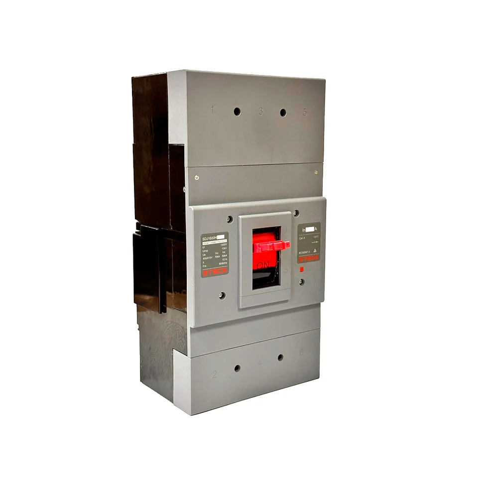 Imagen TNS 0704150-B01 BREAKER INDUSTRIAL 3X1250A 100KA 220V FIJO STECK - Imagen 1