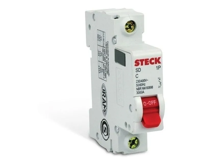 Imagen TNS 0705050-B02 BREAKER RIEL 1X50 AMP 6KA STECK - Imagen 1