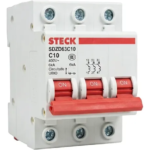 BREAKER RIEL 3X10 AMP 6KA STECK