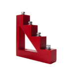 AISLADOR BARRAJE ESCALONADO 4P 30X30MM 9 KV